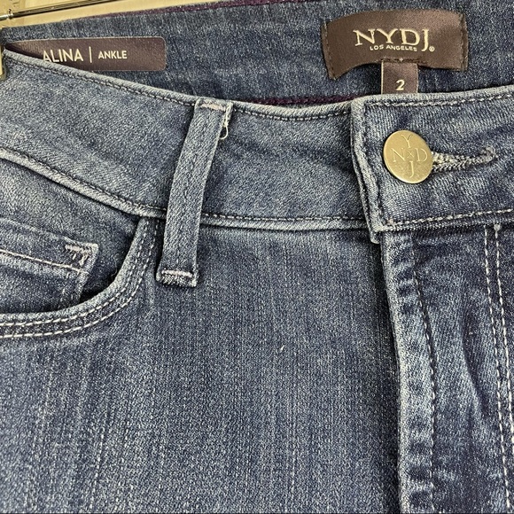 NYDJ Alina Ankle Jean with Hem 2 - Picture 5 of 9